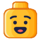 legofaceSmile2 Discord emoji