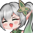 HappyNahida Discord sticker from beans
