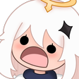 paimon_dumb Discord Emoji - beans