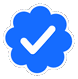 BLUE_Verified Discord emoji