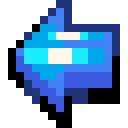 Blue Arrow Left Discord Emoji