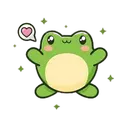 HG_frog_hug Discord Emoji