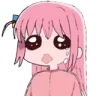 Bocchi Sob Discord Emoji