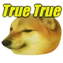 true