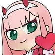 Zerotwo Heart Discord Emoji