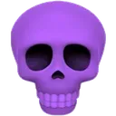 Skullpurple Discord Emoji