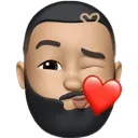 drake_kiss