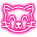 Cat Pink Discord Emoji