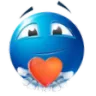 Blueheart blueheart Discord Emoji