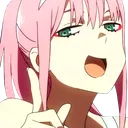 zerotwo_aha Discord Emoji