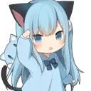 Neko Salute neko_salute Discord Emoji