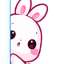 KL_bunny_peeks Discord emoji
