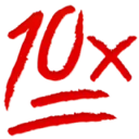 10x