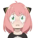 Anya Cry Discord Emoji