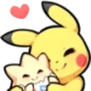 Pika Hug Discord Emoji
