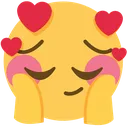 blushing