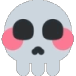 NC_SkullBlush Discord emoji