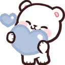 eternal_wbearblueheart Discord Emoji