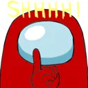 TP_AmongUs_Shhhh Discord Emoji