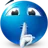emojiblueshush Discord Emoji
