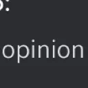 Opinion