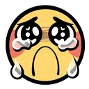 bigfrowncry Discord Emoji
