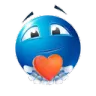 blueheart Discord Emoji