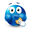 Blue Cookie Discord Emoji
