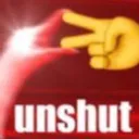 unshut