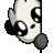 Panda_Peaking Discord Emoji