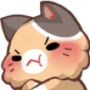 Cat Pout Discord Emoji