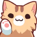 Nekogreet Discord Emoji