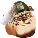MugDogSalute