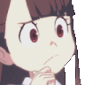 Akko Think akkoThink Discord Emoji