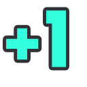 KU_Y_PlusOne Discord emoji