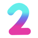 number2 Discord emoji