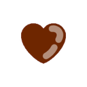 Dark_Orange_Heart Discord emoji