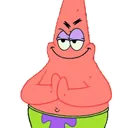 patrickrubbinghandsevilsmile