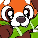 A_RedPandaEatBamboo