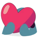 BlobhajHeart150 BlobhajHeart150
