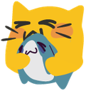 Discord Emote BlobhajHugFullBody150: