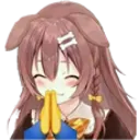 korone_pray Discord Emoji