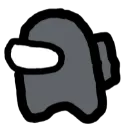 X_AmongusRebaixadoPretoSyN Discord Emoji