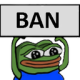 PepeBan Discord emoji