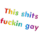 shitsgay custom emote from AI CHATBOT MASTER 《🏷 100k+ Guild TAGS》┇ social ⋆ gaming ⋆ anime ⋆ chill ⋆ emotes⭑tech⭑[Character.AI]