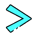 Blue A Discord Emoji