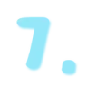 Number7Blue Discord Emoji