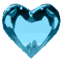 Heart Cyan Discord Emoji