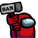 AU_amongusban Discord emoji