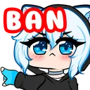 Shiro_Ban Discord Emoji
